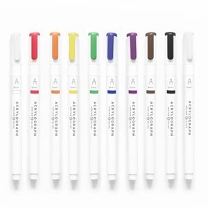 Archer and Olive primary acrylograph set